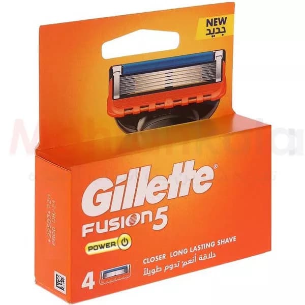 تیغ یدک ژیلت مدل fusion 5 power بسته 4 عددی — تصویر ۹
