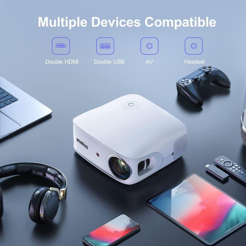 ویدئو پروژکتور ویمیوس مدل K7 کیفیت Full HD — تصویر ۴