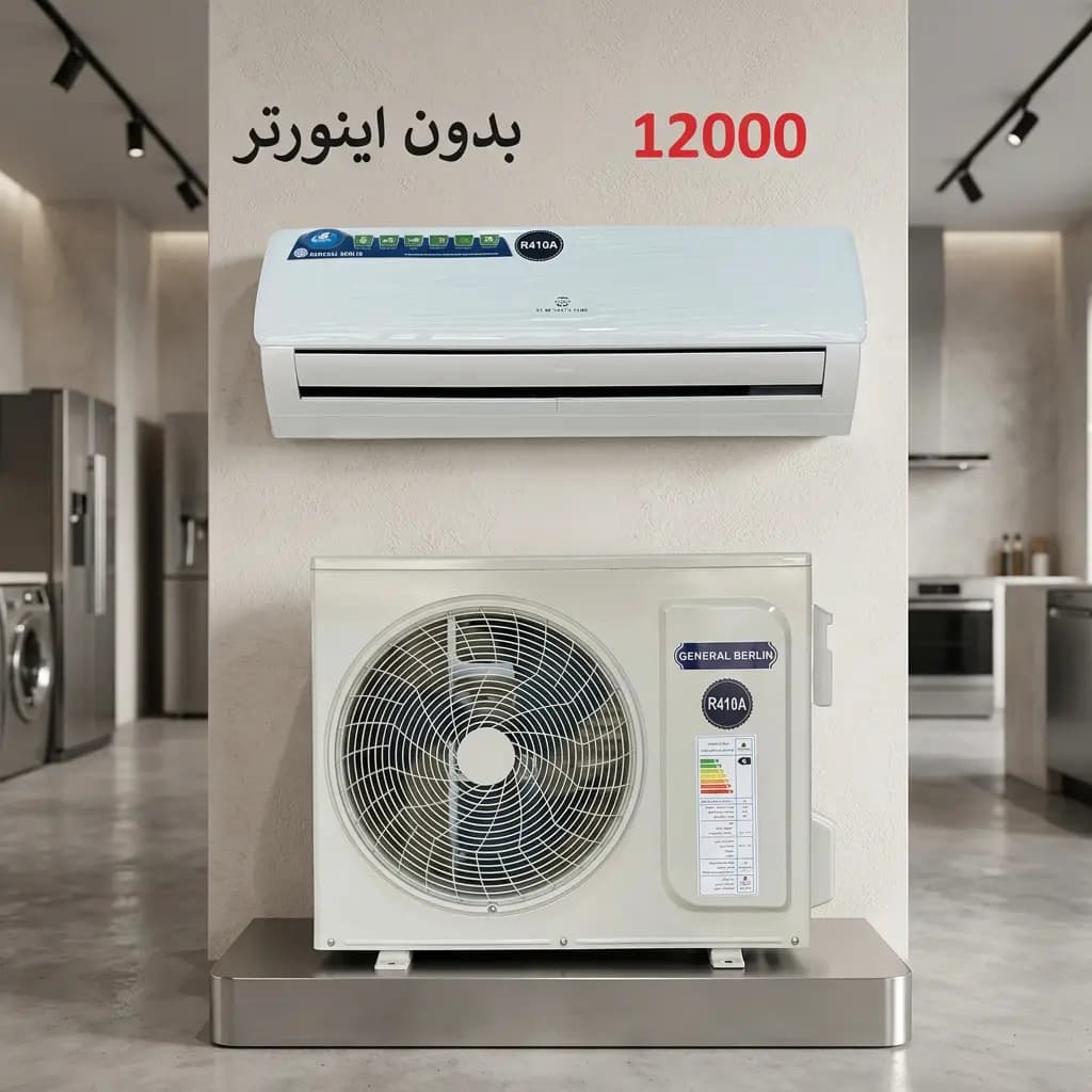 کولر گازی 12000 جنرال برلین CSH12BB