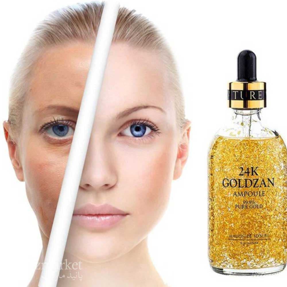 سرم ضد چین و چروک طلای صورت 24 عیار گلدزن — تصویر ۱۱