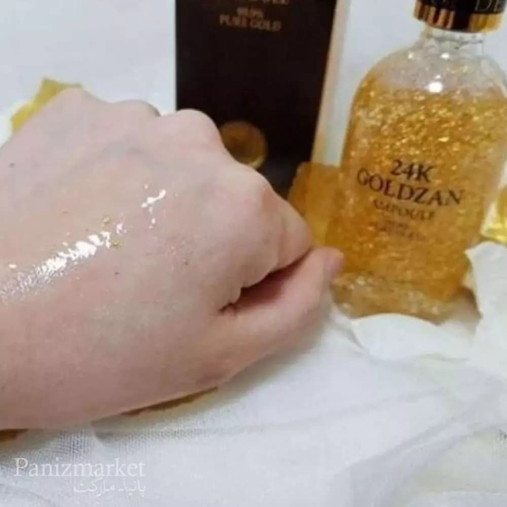 سرم ضد چین و چروک طلای صورت 24 عیار گلدزن — تصویر ۵