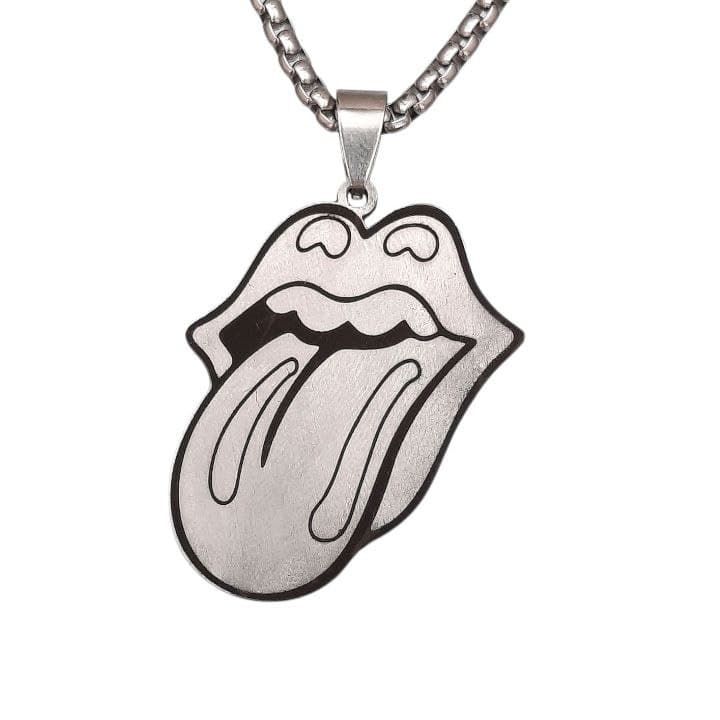 گردنبند رولینگ استونز Rolling stones کد sp625 — تصویر ۲