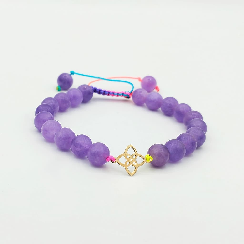 دستبند طلا 18 عیار زنانه سوزیانا مدل الی وی — تصویر ۲