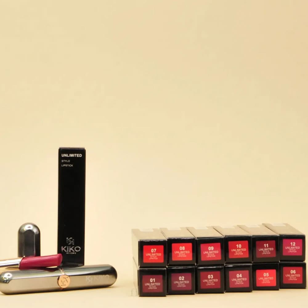 رژ لب جامد کیکو میلانو آنلیمیتد استایلو | Kiko Milano Unlimited Stylo Lipstick — تصویر ۱۲