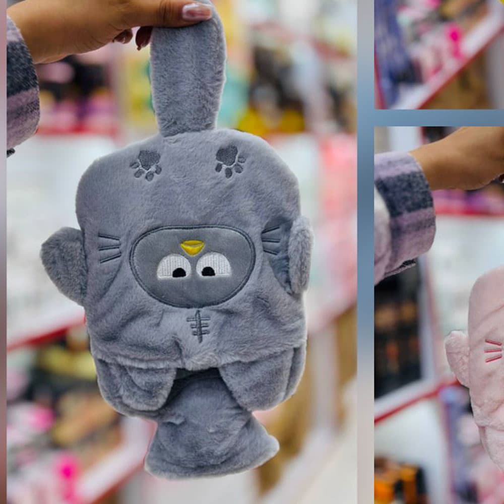 کیسه آب گرم فانتزی طرح هلو کیتی بزرگ ا Fancy hot water bag ‌ — تصویر ۶