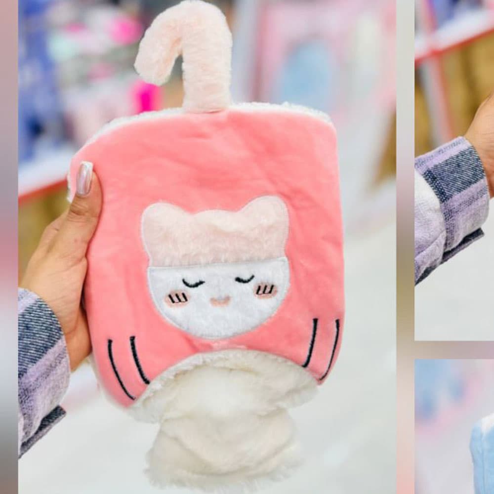 کیسه آب گرم فانتزی طرح گربه بزرگ ا Fancy hot water bag ‌ — تصویر ۱۱