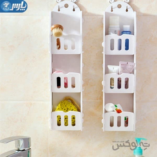 شلف دیواری سه طبقه حمام — تصویر ۱۱