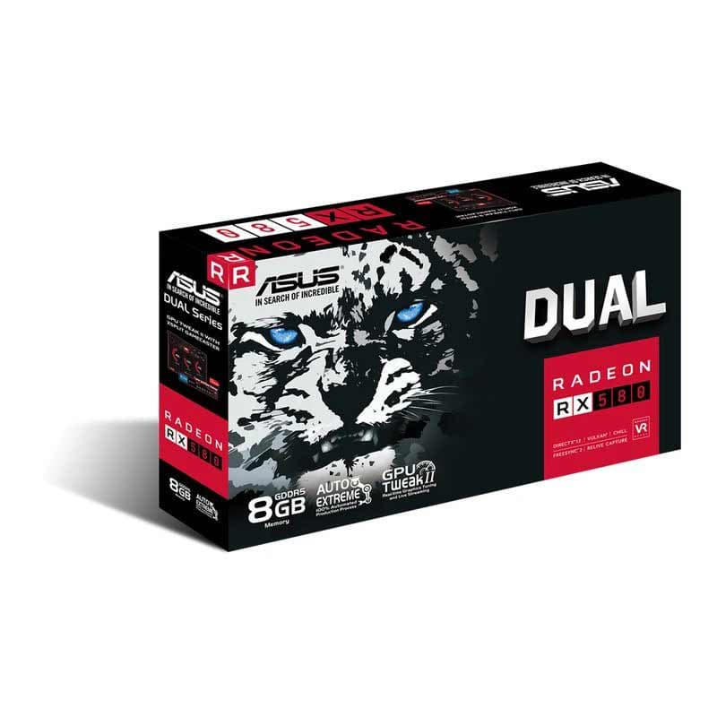 کارت گرافیک ایسوس مدل DUAL-RX580-8G — تصویر ۶
