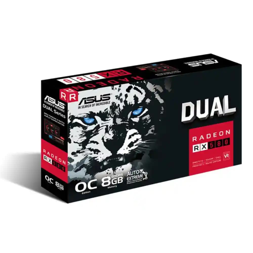 کارت گرافیک ایسوس مدل DUAL-RX580-8G — تصویر ۴