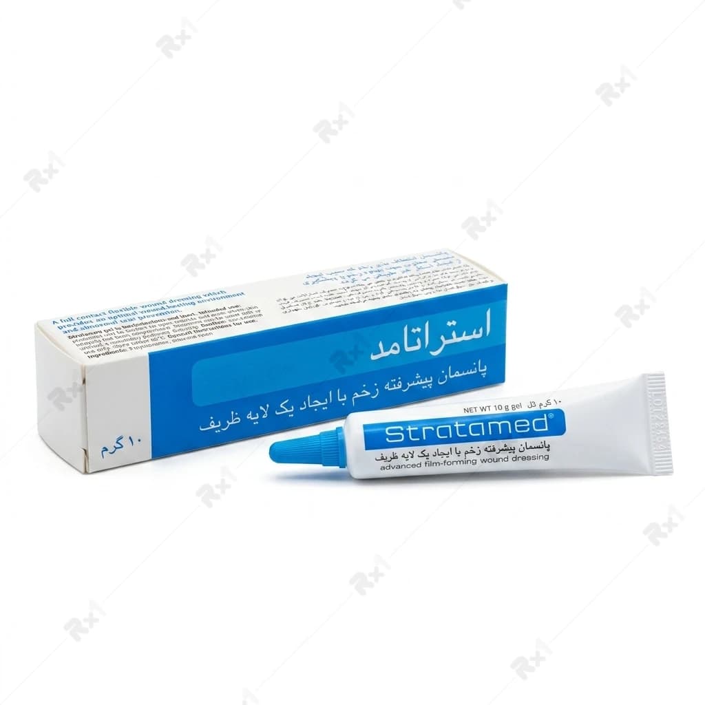 ژل ترمیم کننده زخم استراتامد استرات فارما ۱۰ گرم