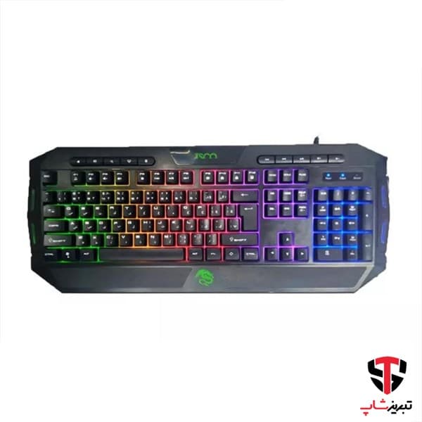 کیبورد مخصوص بازی تسکو مدل TK 8124 — تصویر ۵