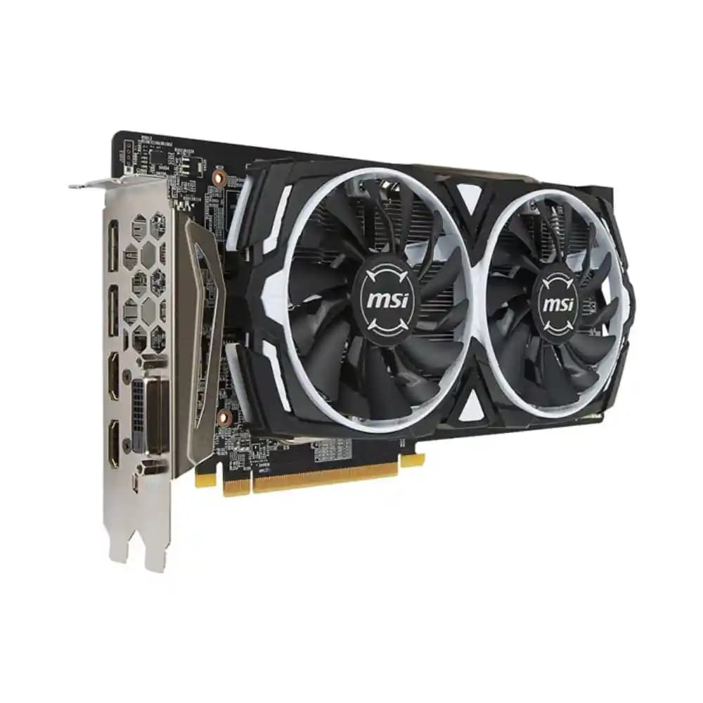 کارت گرافیک ام اس آی مدل RX 580 ARMOR 8G OC کارکرده
