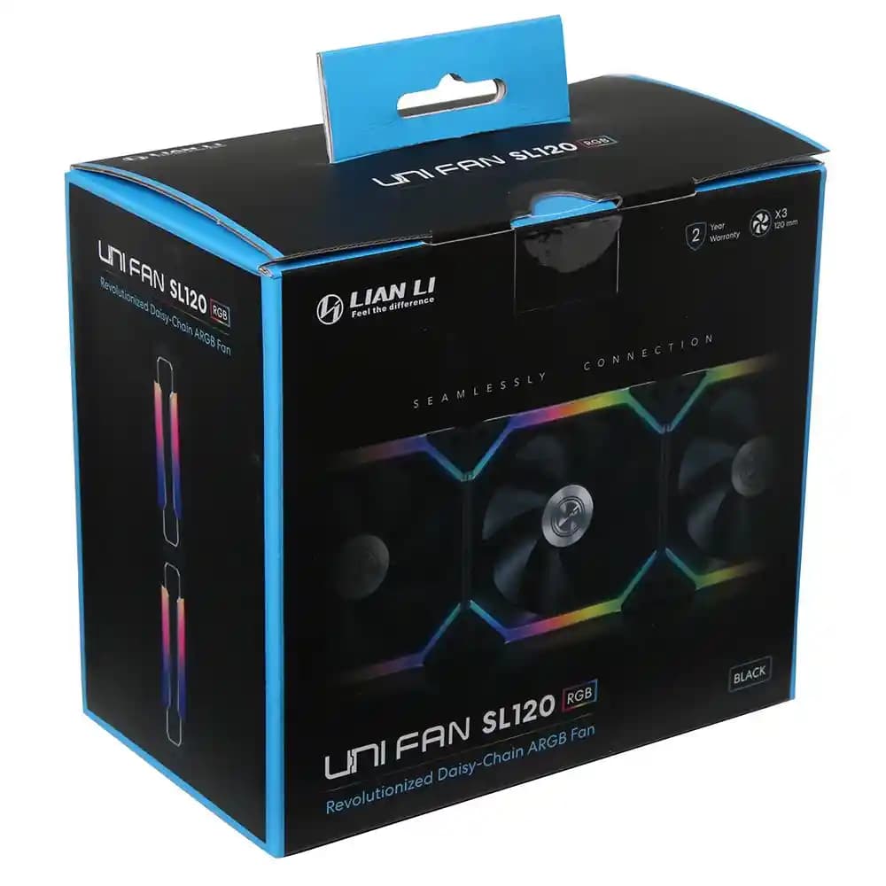 فن کیس لیان لی Lian Li UNI Fan SL 120 ARGB بسته 3 عددی — تصویر ۴