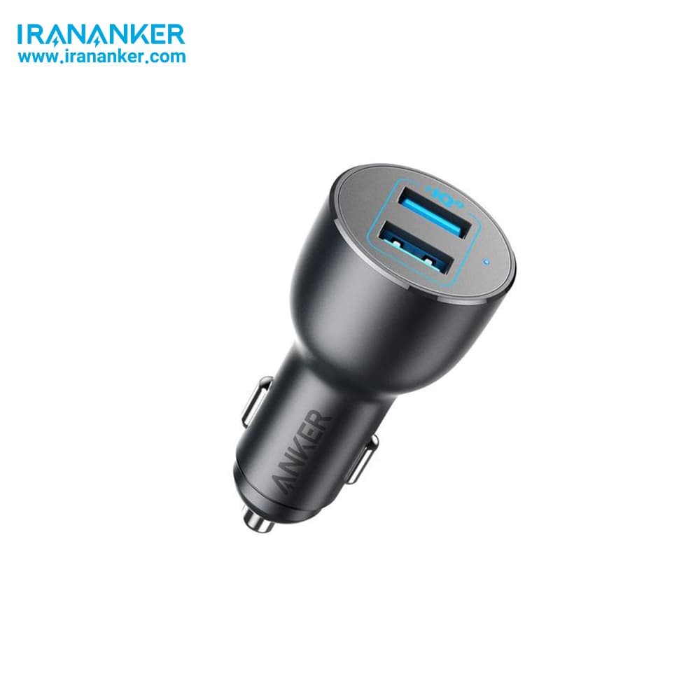 شارژر فندکی انکر PowerDrive III 2-Port 36W Alloy مدل A2729 — تصویر ۸