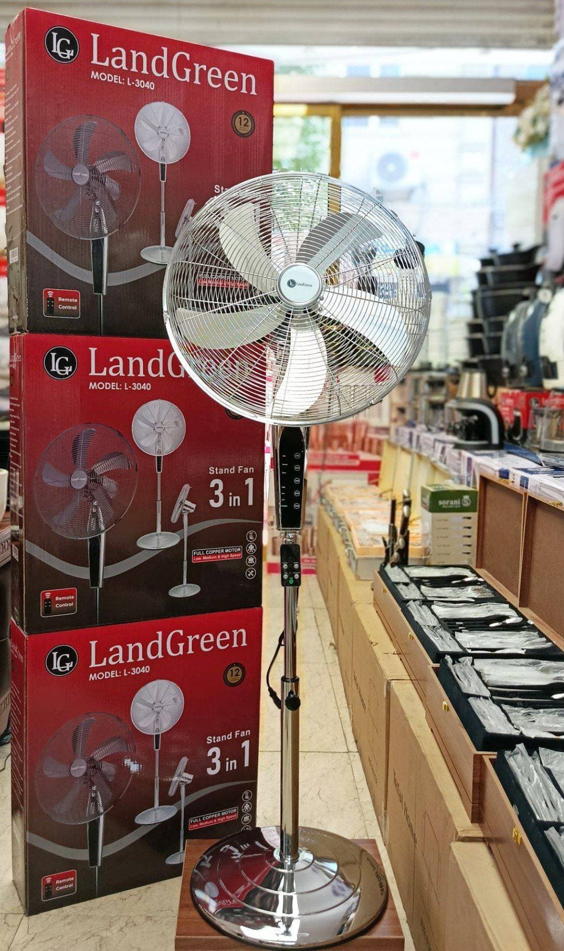 پنکه تمام استیل لندگرین مدل L_3040 — تصویر ۹