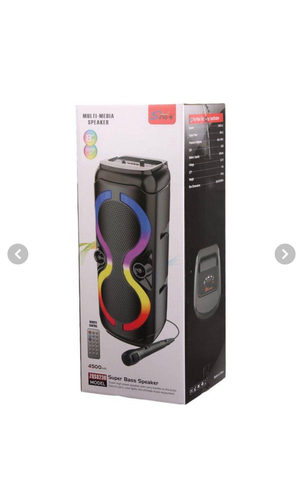 اسپیکر شارژی ZQS8230W
