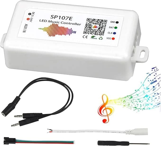 درایور کنترلر پیکسلی RGB SP107e دیتاپذیر — تصویر ۱۰