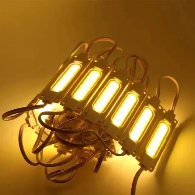 ال ای دی بلوکی COB کپسولی 12 ولت زرد انبه ای 20 عددی — تصویر ۱۱