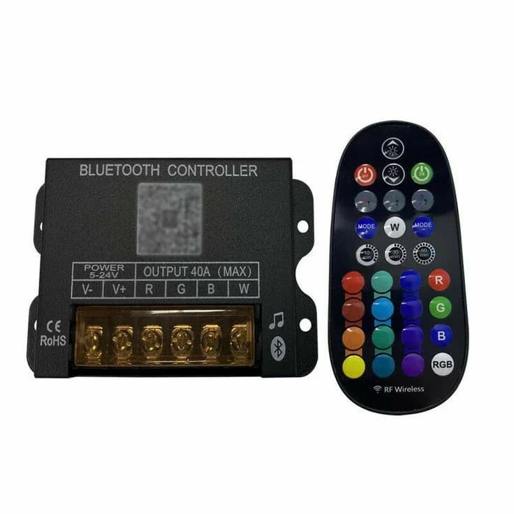 درایور و کنترلر 30 آمپر RGB بلوتوثی — تصویر ۸