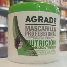 ماسک مو تغذیه کننده آگرادو مناسب موهای خشک و شکننده 500 میل Agrado Nutricion
