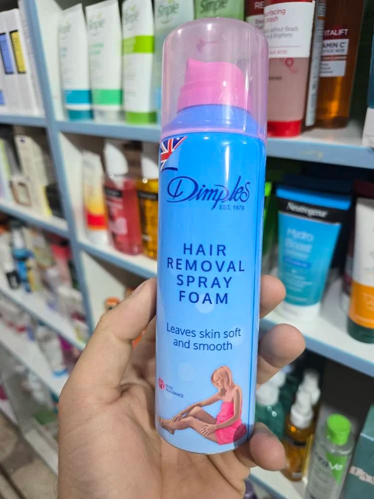 اسپری فوم موبر دیمپلز با رایحه گل رز | Dimples remover foam spray اصلی به شرط اصالت | اورجینال