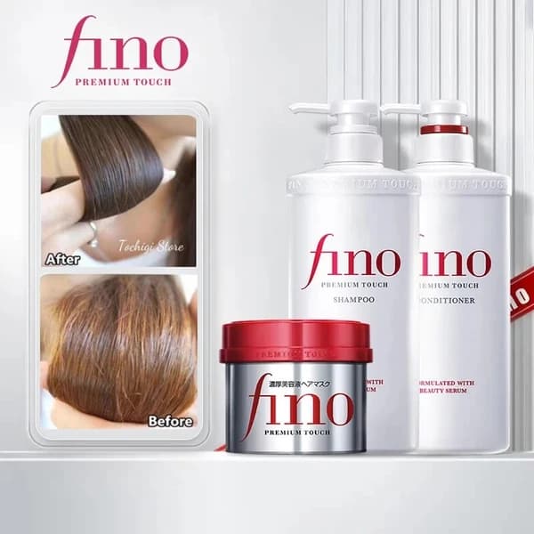 شامپو ترمیم کننده و تغذیه کننده Fino شیسیدو | 550 میل — تصویر ۴