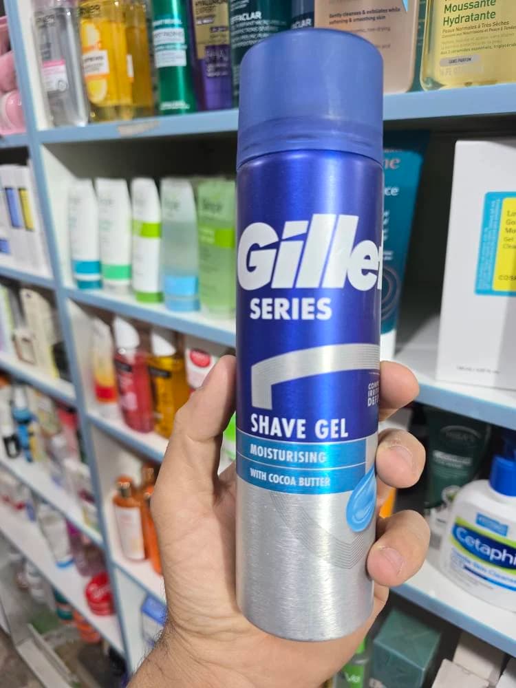 ژل اصلاح ریش ژیلت مدل Series Moisturising حجم 200 میل اصلی به شرط اصالت | اورجینال