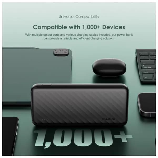 پاوربانک اورایمو OPB-P5101 با ظرفیت 10000 میلی آمپر — تصویر ۹