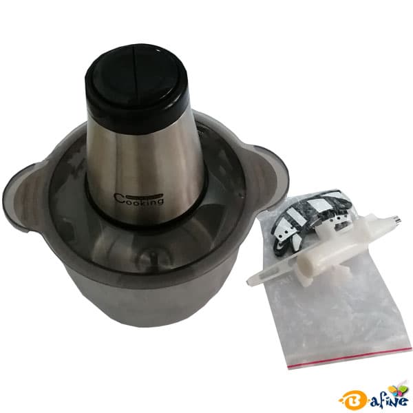 خردکن سه لیتری کوکینگ کاسه استیل — تصویر ۶