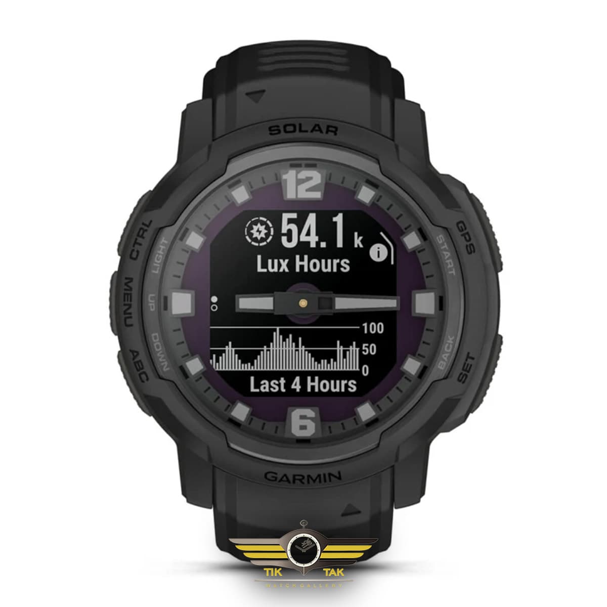ساعت گارمین مدل Instinct Crossover Solar Tactical Black - قیمت و خرید — تصویر ۳