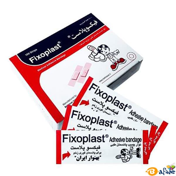 چسب زخم و پانسمان طبی فیکسو پلاست بسته ۱۰۰ عددی
