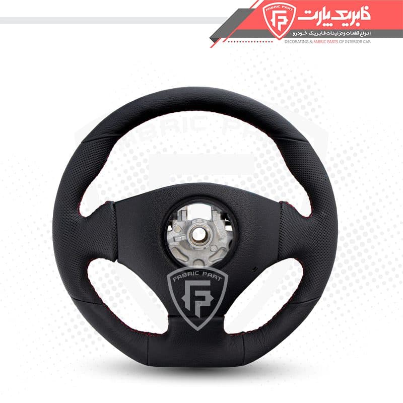 غربیلک فرمان پژو 206 طرح D (دوخت قرمز) — تصویر ۱۰