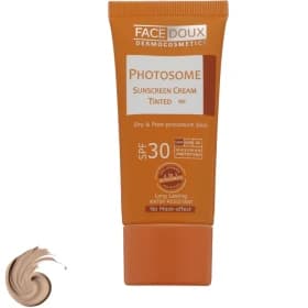 کرم ضد آفتاب رنگی فیس دوکس SPF 30 مدل photosome 02 مناسب پوست خشک (40 میل)