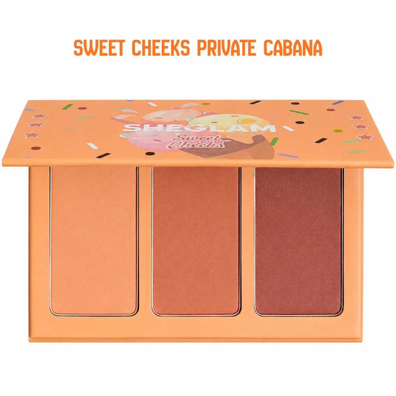 پالت رژگونه پودری شیگلم SHEGLAM اصل مدل Private Cabana سه رنگ — تصویر ۶