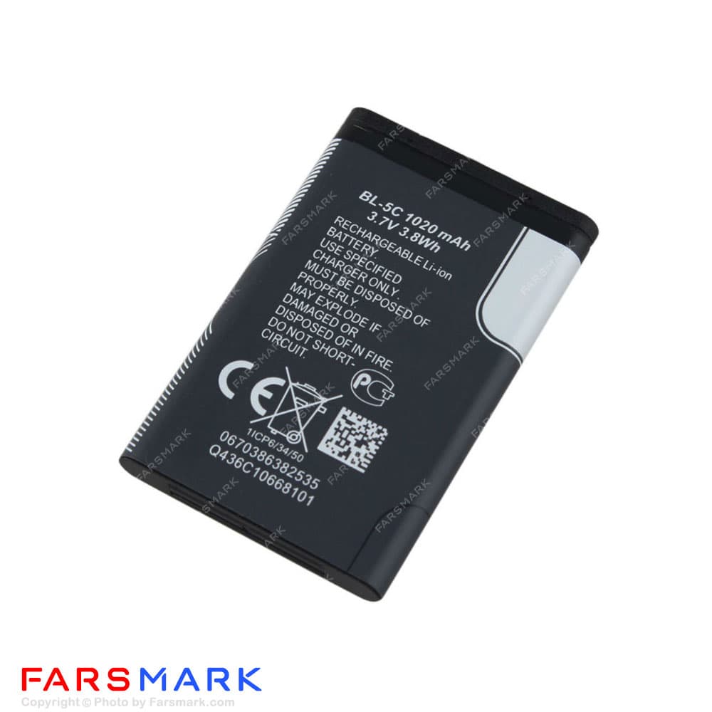 باتری اصلی گوشی نوکیا Nokia 1209 — تصویر ۹