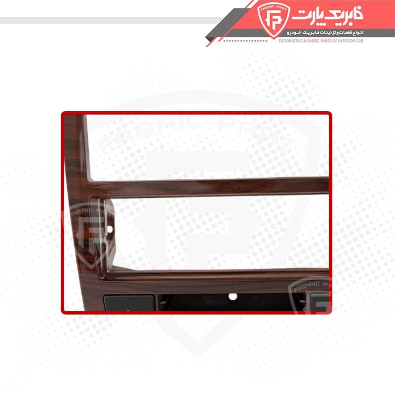 پنل وسط داشبورد سمند EF7 همراه با کلید و ساعت ( فاز 2 ) (پنل میانی) — تصویر ۷