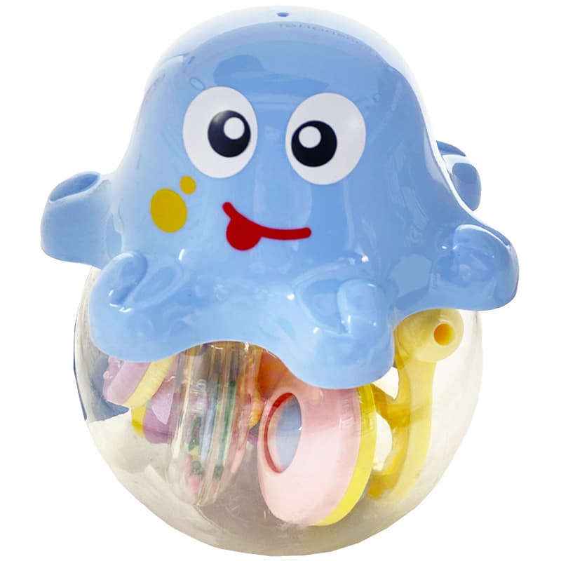 پک جغجغه عروسکی هشت پا Baby Toys