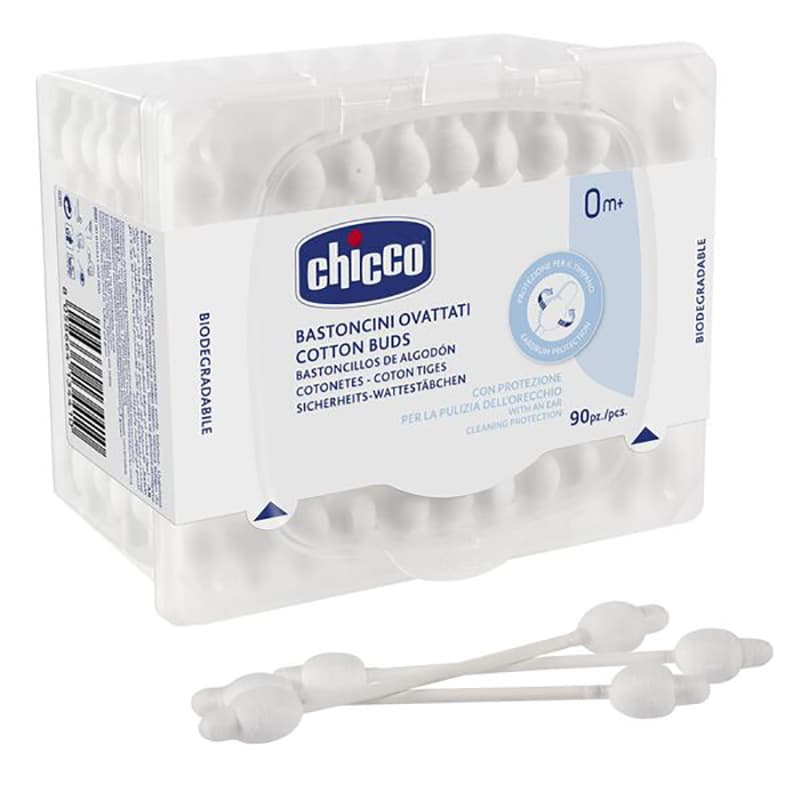 گوش پاک کن 90 عددی محافظ دار چیکو chicco — تصویر ۲