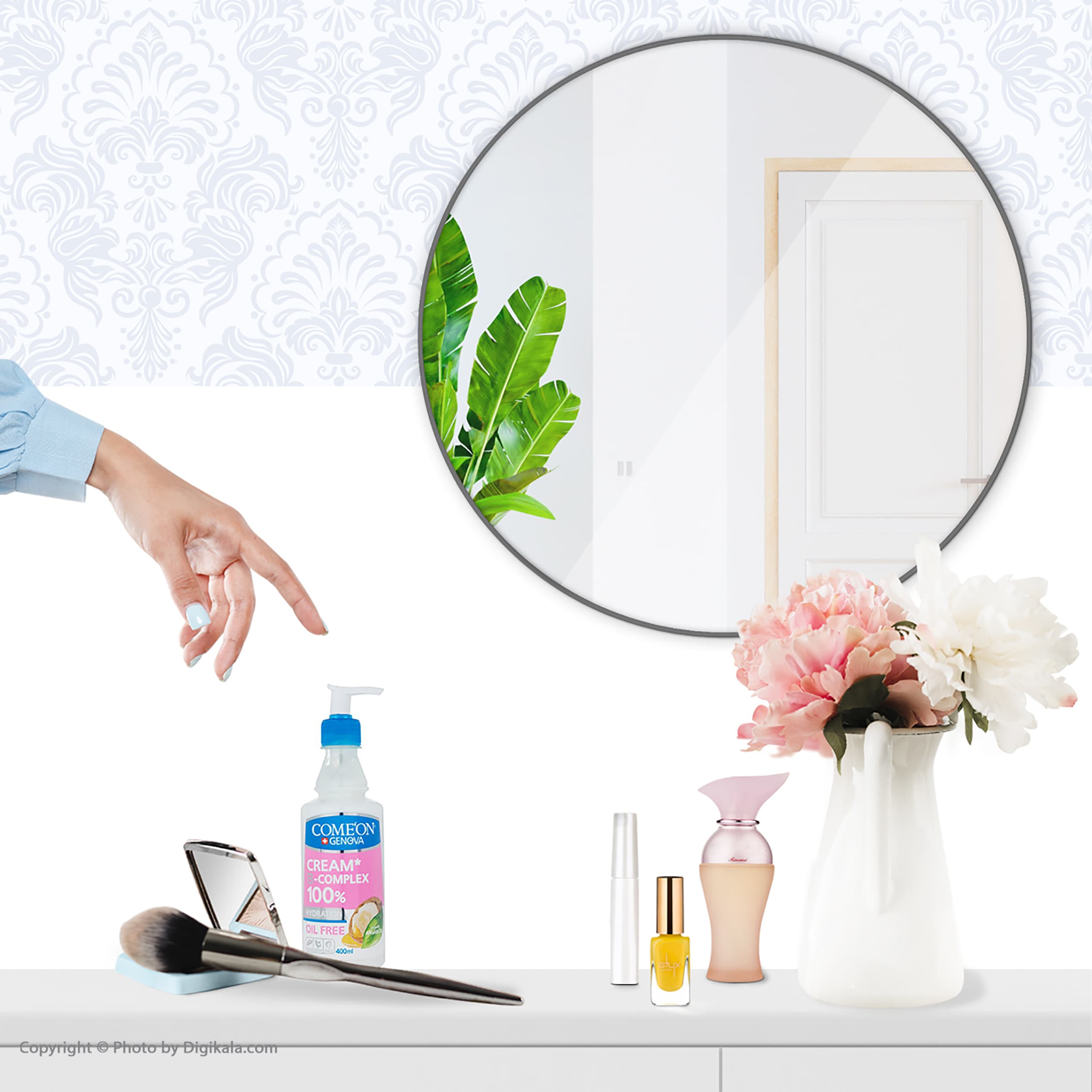 کرم مرطوبکننده کامان مدل oil free حجم 400 میلیلیتر — تصویر ۶
