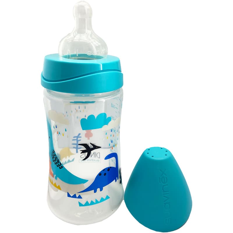 شیشه شیر سرگرد 0+ ماه دایناسور 270 میل suavinex — تصویر ۵