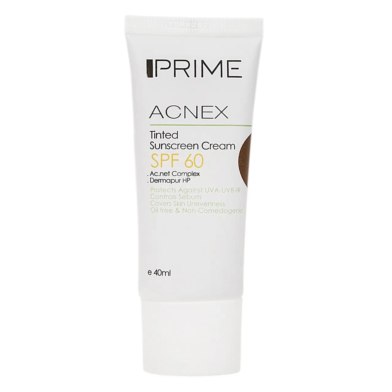 کرم ضدآفتاب رنگی پرایم، 60 SPF، مدل 02، مناسب پوست چرب و مختلط