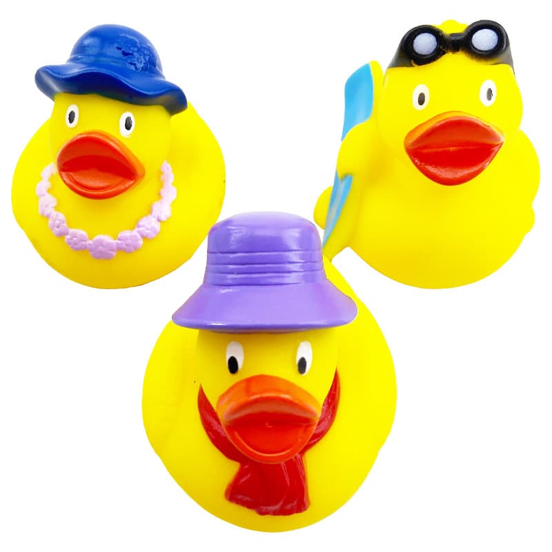 پوپت حمام اردک کلاه دار 3 عددی Toys — تصویر ۶