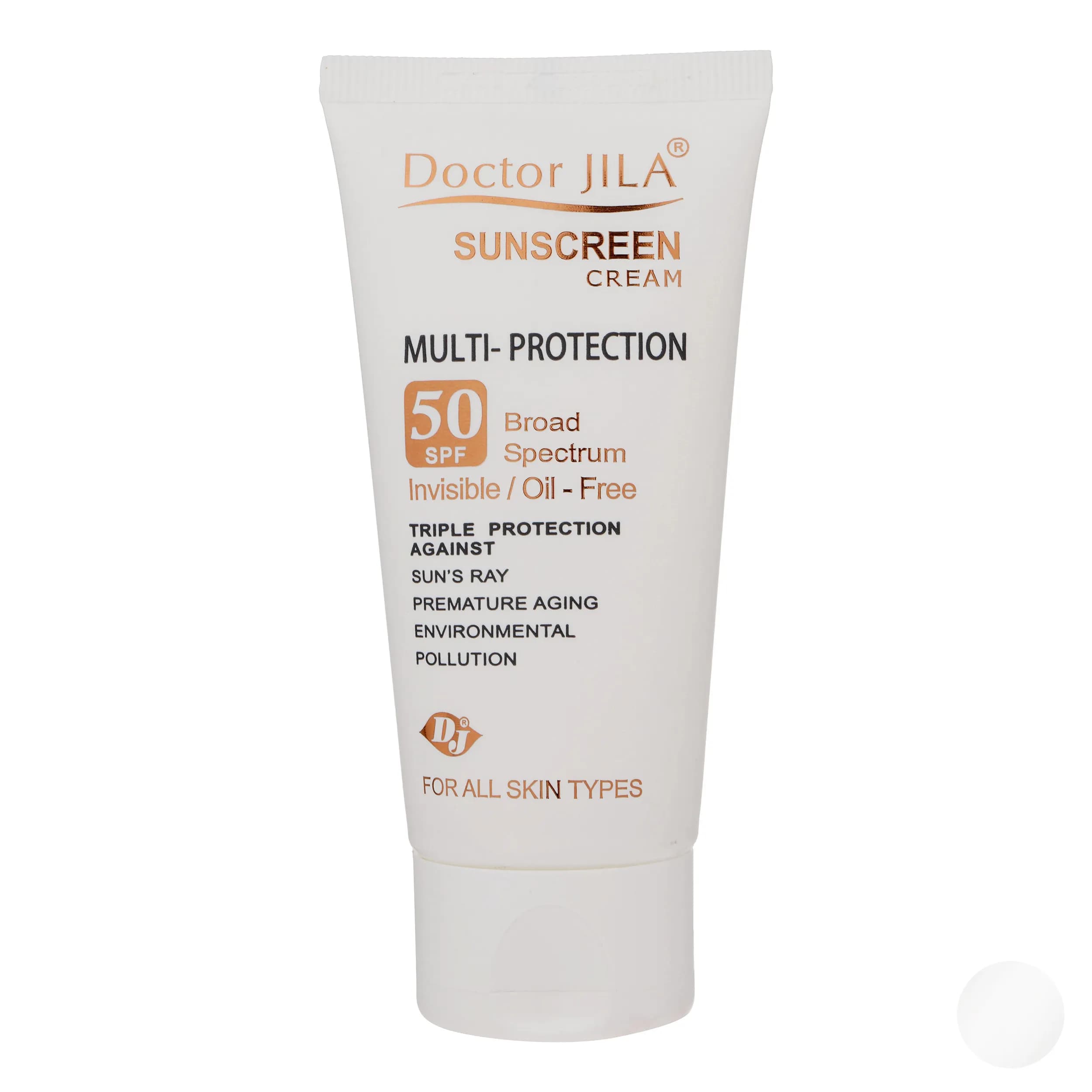 کرم ضد آفتاب دکتر ژیلا سری Multi Protection مدل Invisible حجم ۵۰ میلی لیتر — تصویر ۴