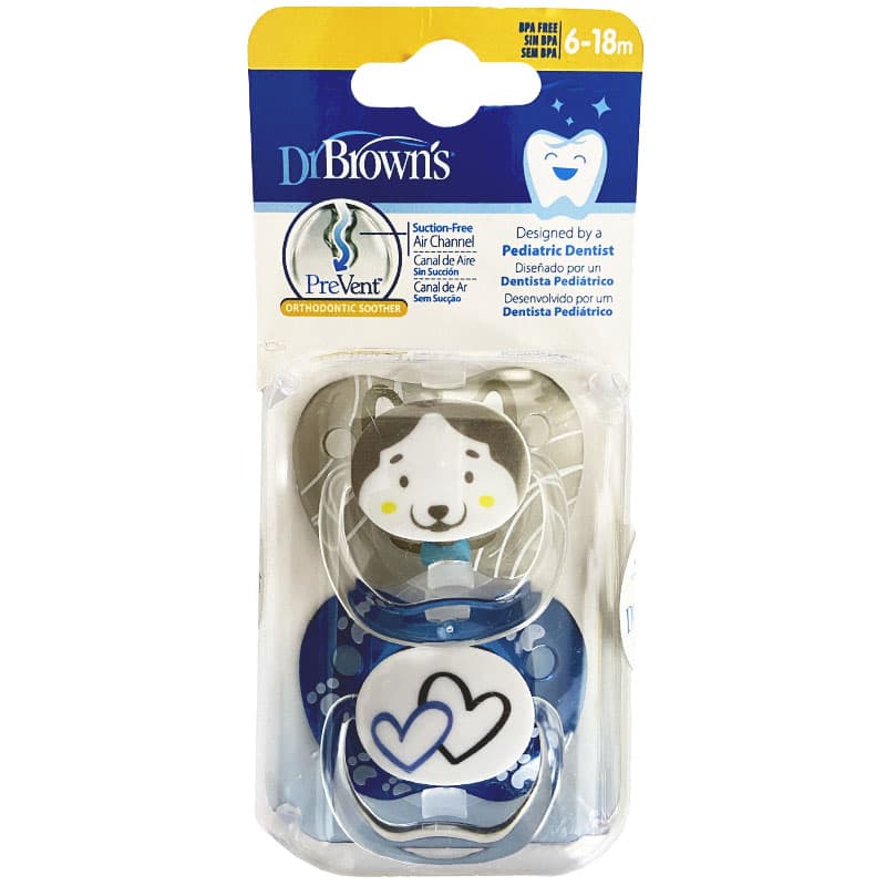 پستانک ارتودنسی سگ و قلب دکتر براون Dr.Browns