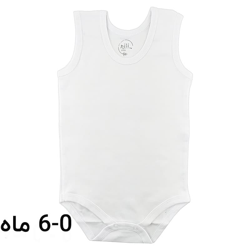 زیردکمه رکابی ساده سفید برفی سایز 1 ایندیگو indigo