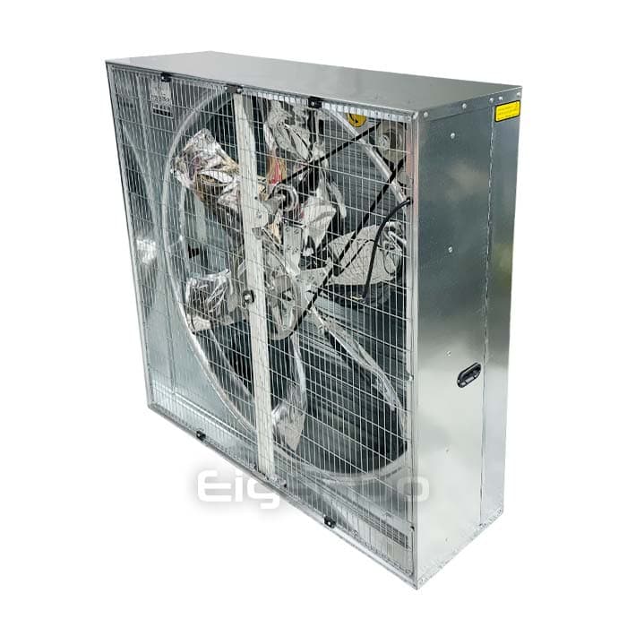 فن مرغداری 140×140 دمپردار (موتور 1.5 اسب بخار)