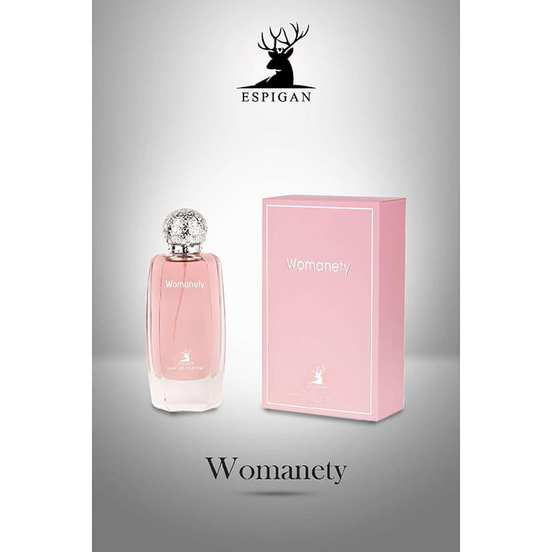 ادکلن اسپیگان (آلتامیر) ومنیتی (Womanity) زنانه — تصویر ۶