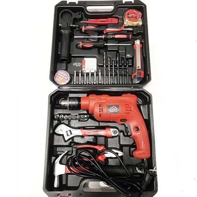 کیت دریل چکشی گریتک به همراه کیف لوازم کاملGH220