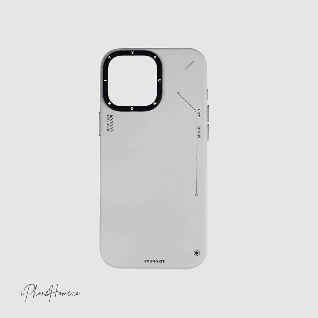 قاب یانگ کیت MINUS-ADD طوسی مناسب iPhone 16 Pro (7236) — تصویر ۳