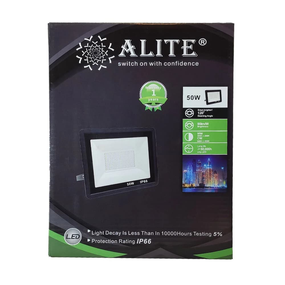 پروژکتور 50 وات SMD الیت (نسل جدید)10عددی — تصویر ۹